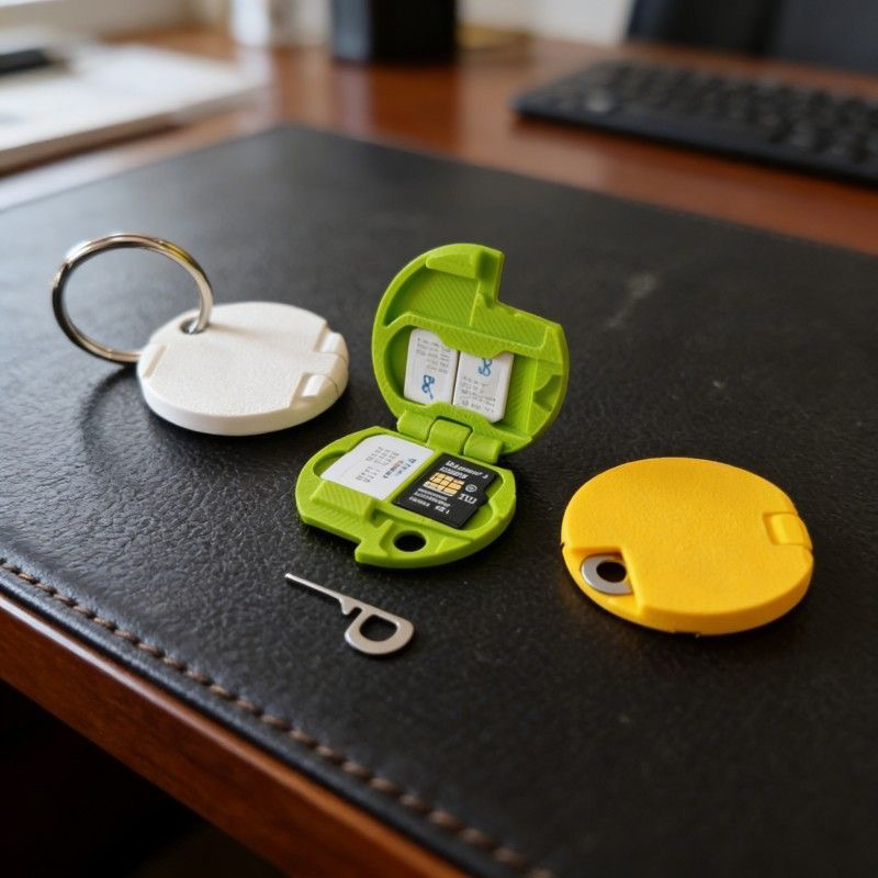 3D Printing Card - حامل بطاقات SIM وTF مطبوع بتقنية