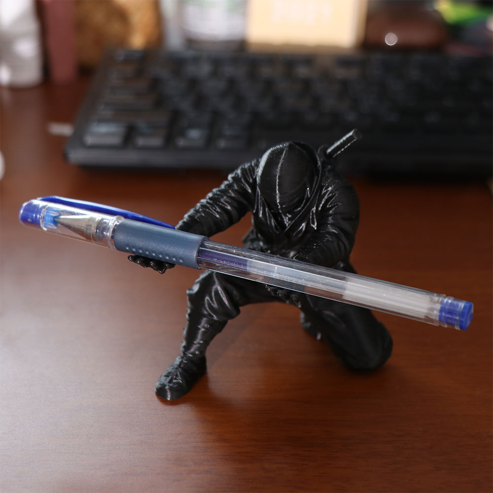 3D Printing Pen - زينة نينجا مضحكة ورائعة، حامل أقلام