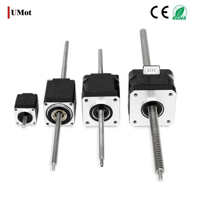 Lead Screw Stepper - UMOT لمحرك الخطوة الخطي CNC Nema8/Nema11/Nema14/Nema17/Nema23