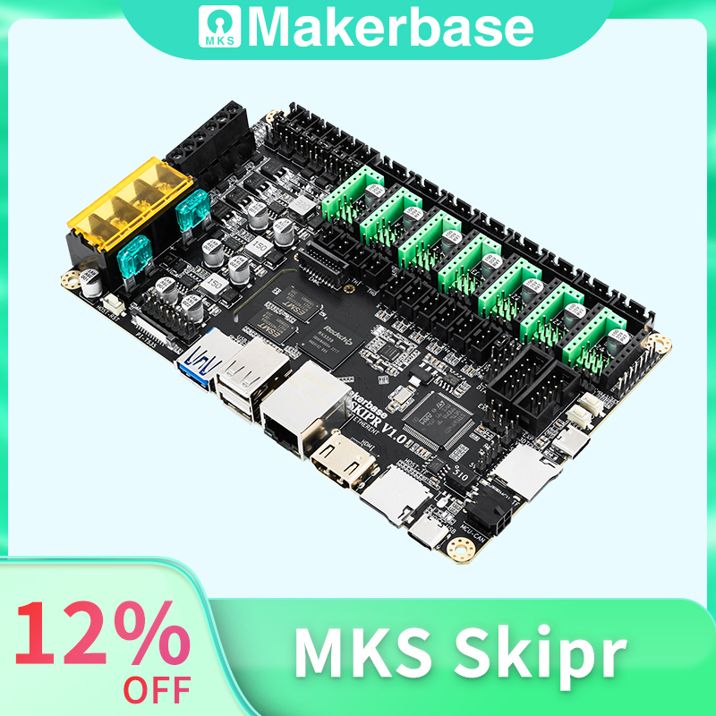 3D Printer Cable Chain - لوحة طابعة MKS SKIPR ثلاثية الأبعاد