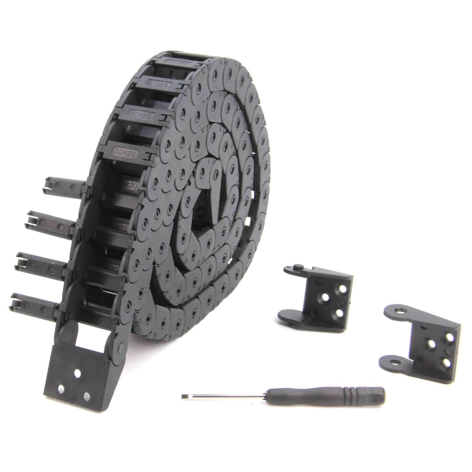 3D Printer Cable Chain - 10X20mm سحب سلسلة طول 1 متر