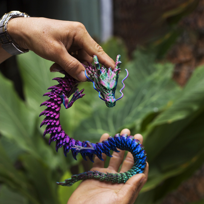 3D Printing Household Items - طباعة ثلاثية الأبعاد حرف نموذج التنين