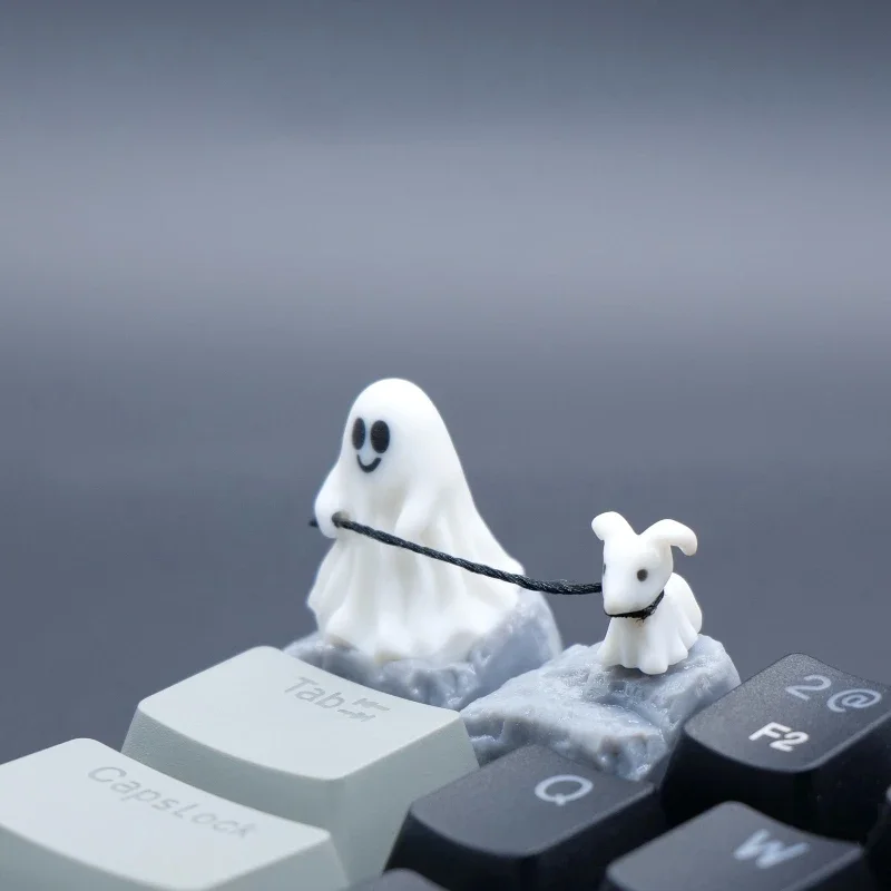 3D Printing Liquid - شبح جرو الراتنج Keycap مخصص ثلاثية