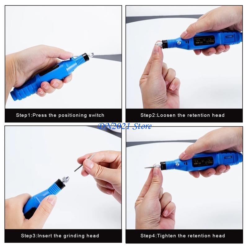 3D Printing Pen - F3KE مجموعة الحفر الكهربائية ثلاثية الأبعاد