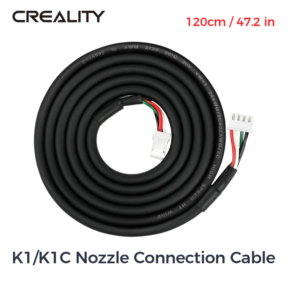 3D Printer Cable Chain - كابل توصيل فوهة طابعة Creality K1/K1C