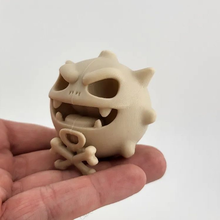 3D Printing Mockup - نموذج مجسم لعظام بوكيمون مطبوع ثلاثي