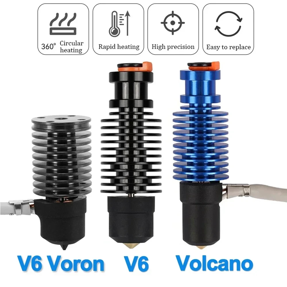 3D Printing Ender - بركان Hotend E3D V6 24 فولت