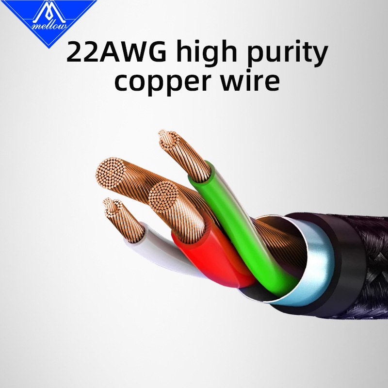 كابل تمديد Mellow Premium 6-pi - مراجعة 3D Printer Cable Chain وسعره