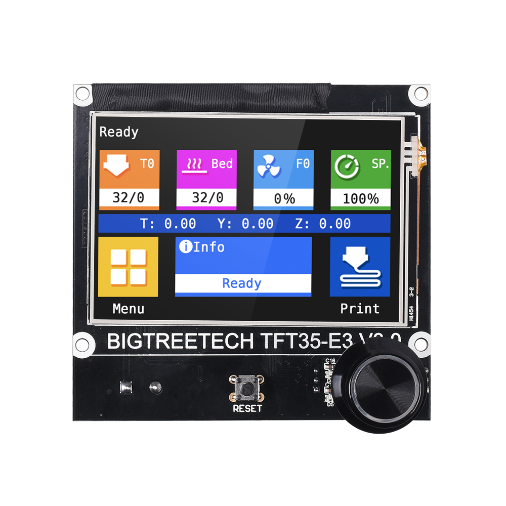 BIGTREETECH TFT35 E3 V3.0 طابع - مراجعة Pei Sheet وسعره