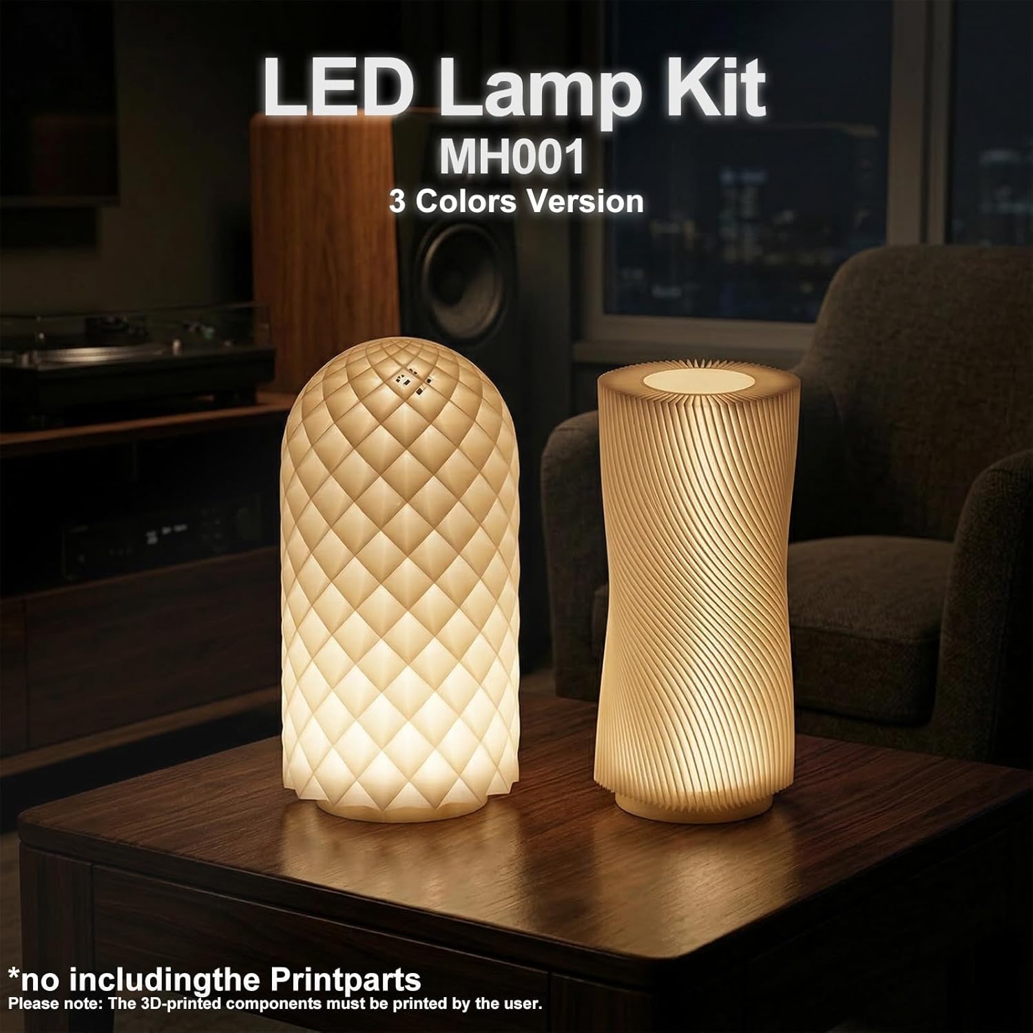 طقم مصابيح LED 5 قطع 001 بثلاث - مراجعة 3D Printing Laptop وسعره