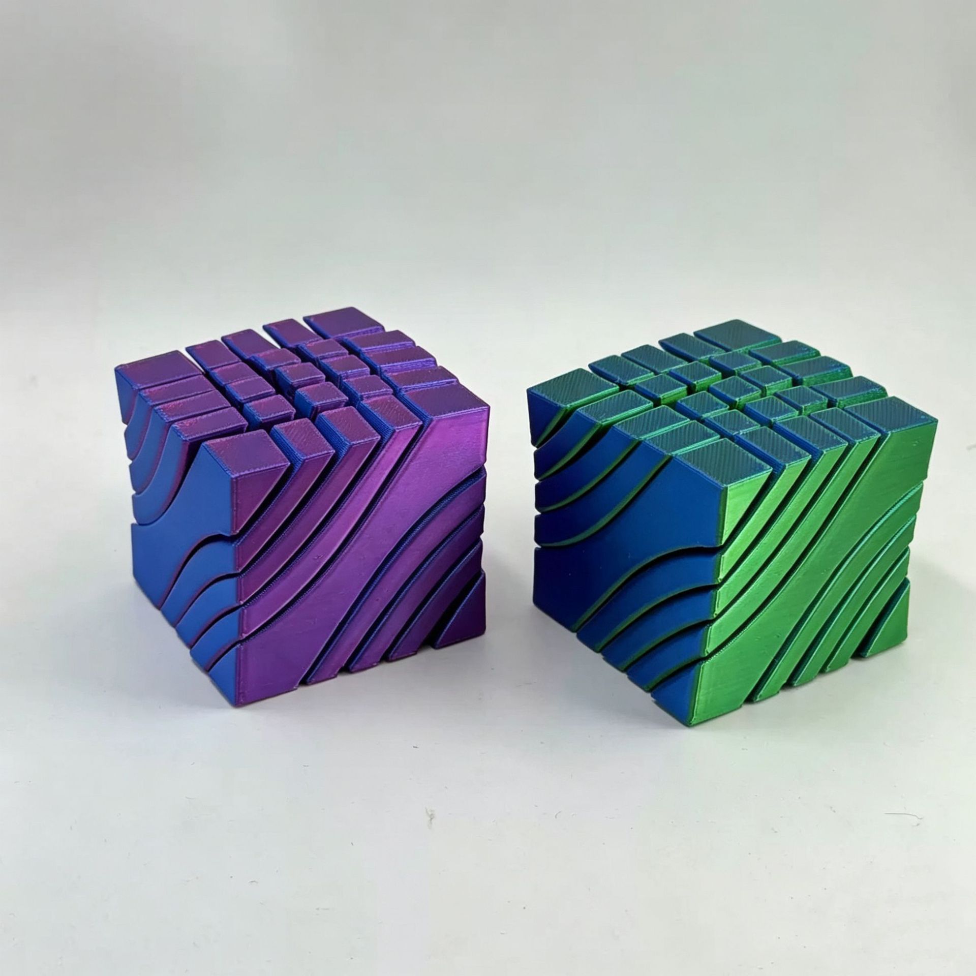مكعبات روبيك مطبوعة بتقنية ثلا - مراجعة 3D Printing Liquid وسعره