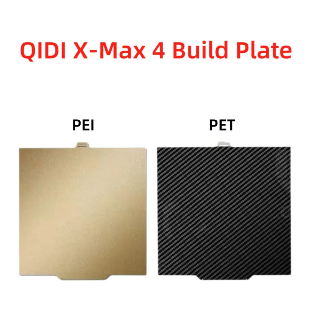 لوح بناء QIDI Max 4 مقاس 390x3 - مراجعة Pei Sheet وسعره