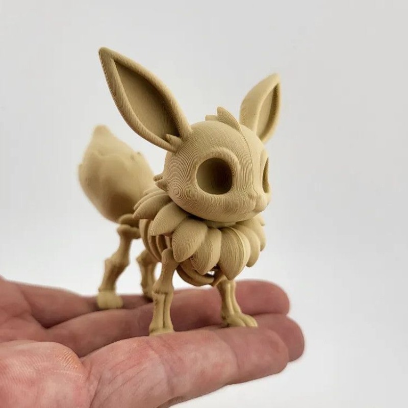 نموذج عظام أحفورية لشخصيات بوك - مراجعة 3D Printing Mockup وسعره