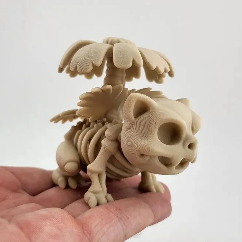 نموذج عظام أحفورية لشخصيات بوك - مراجعة 3D Printing Mockup وسعره