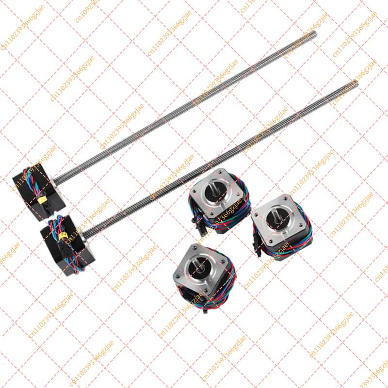 مجموعة محرك كاملة 42 محرك متدر - مراجعة Lead Screw Stepper وسعره