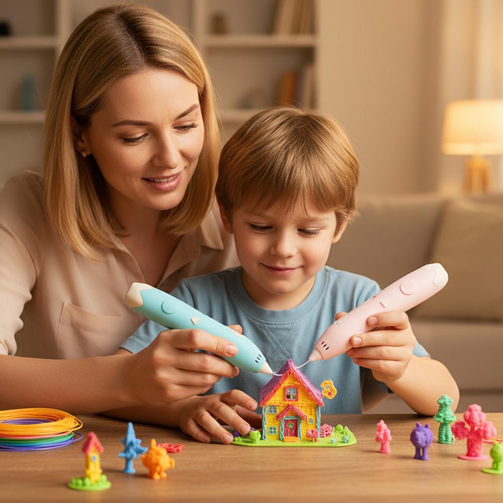 قلم طباعة ثلاثية الأبعاد ذكي ل - مراجعة 3D Printing Pen وسعره