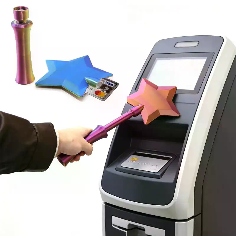 حامل بطاقات ائتمان لطيف بطول 3 - مراجعة 3D Printing Card وسعره