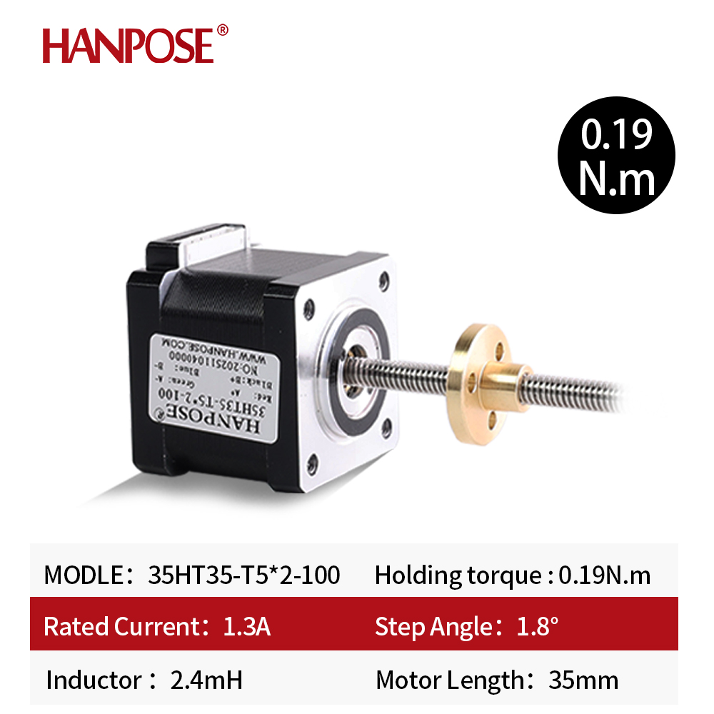 35HT35-T8 * 2-100 NEMA35 الخطي - مراجعة Lead Screw Stepper وسعره