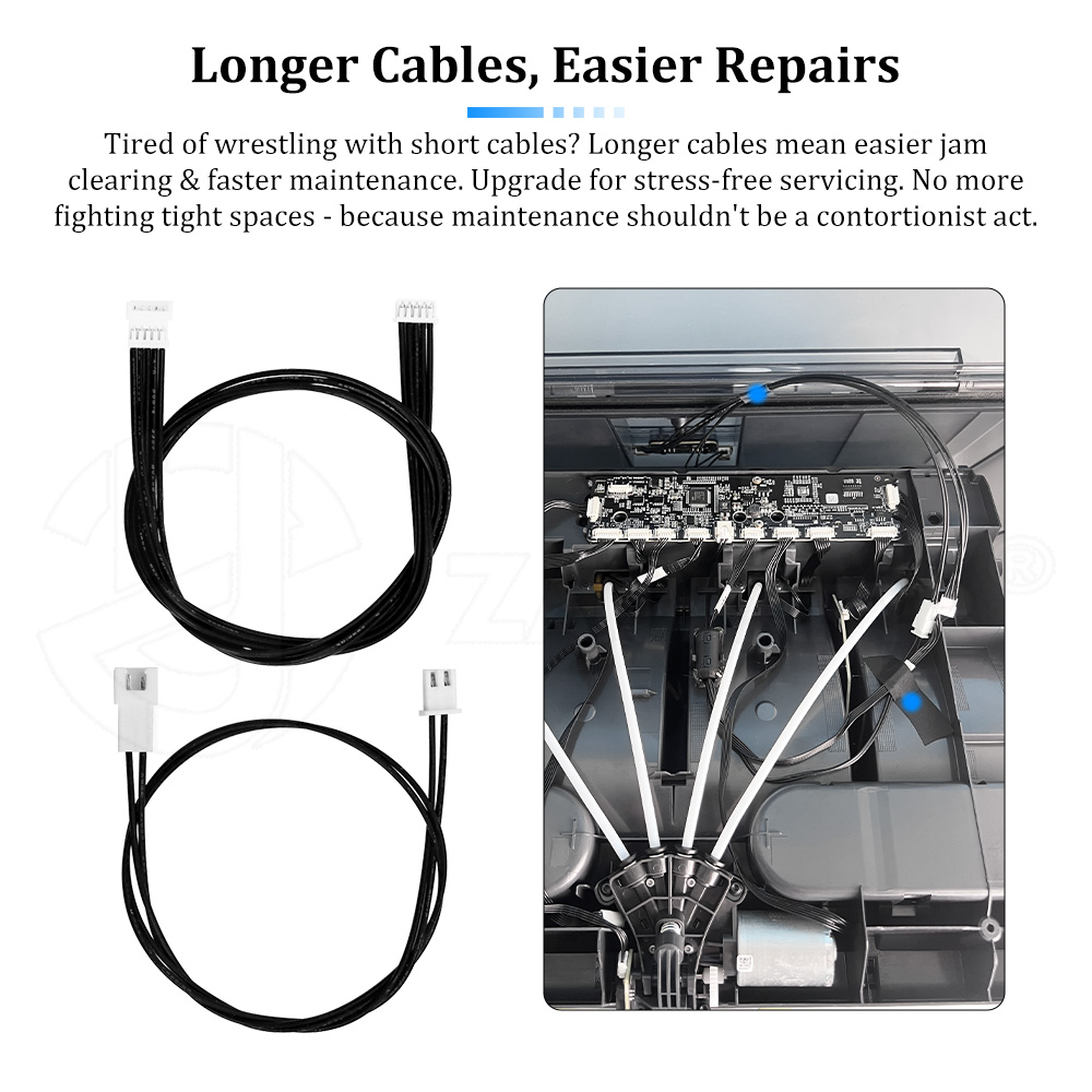 كابل تمديد داخلي من AMS لترقيا - مراجعة 3D Printer Cable Chain وسعره