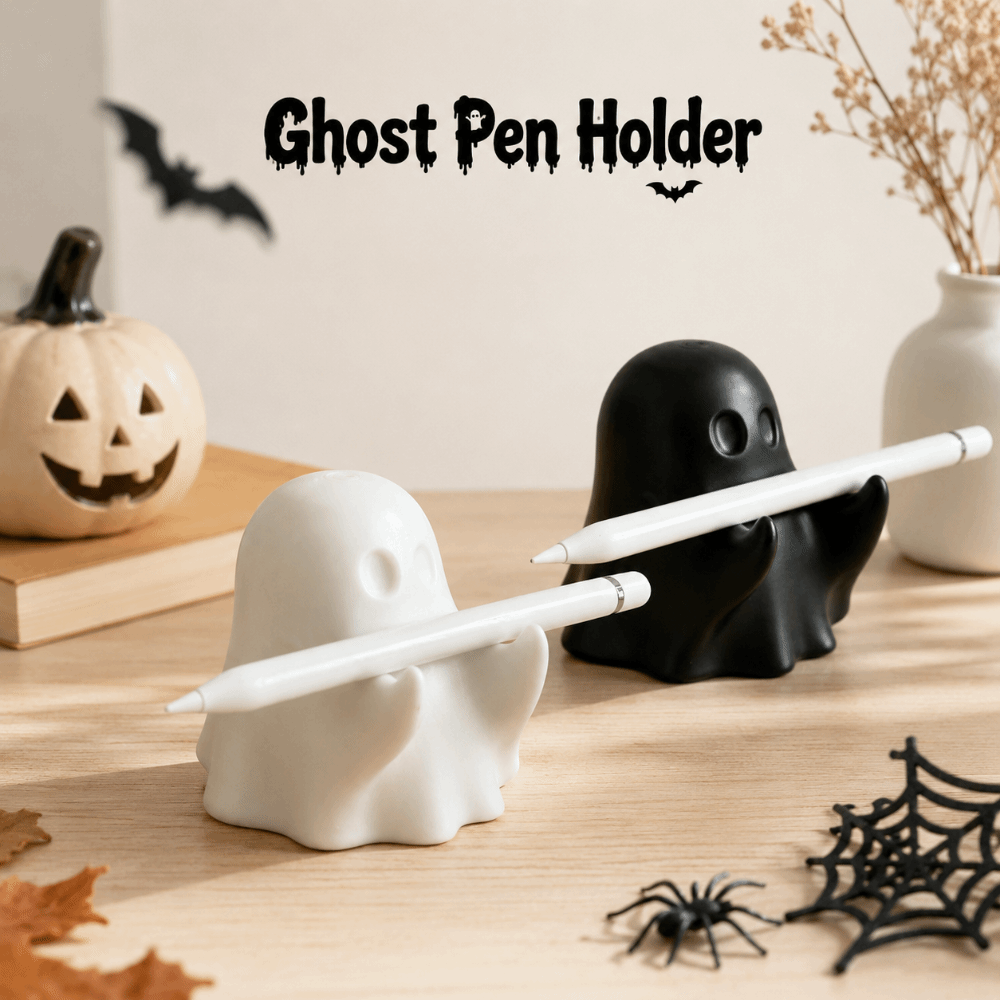 حامل أقلام على شكل شبح مطبوع ب - مراجعة 3D Printing Pen وسعره