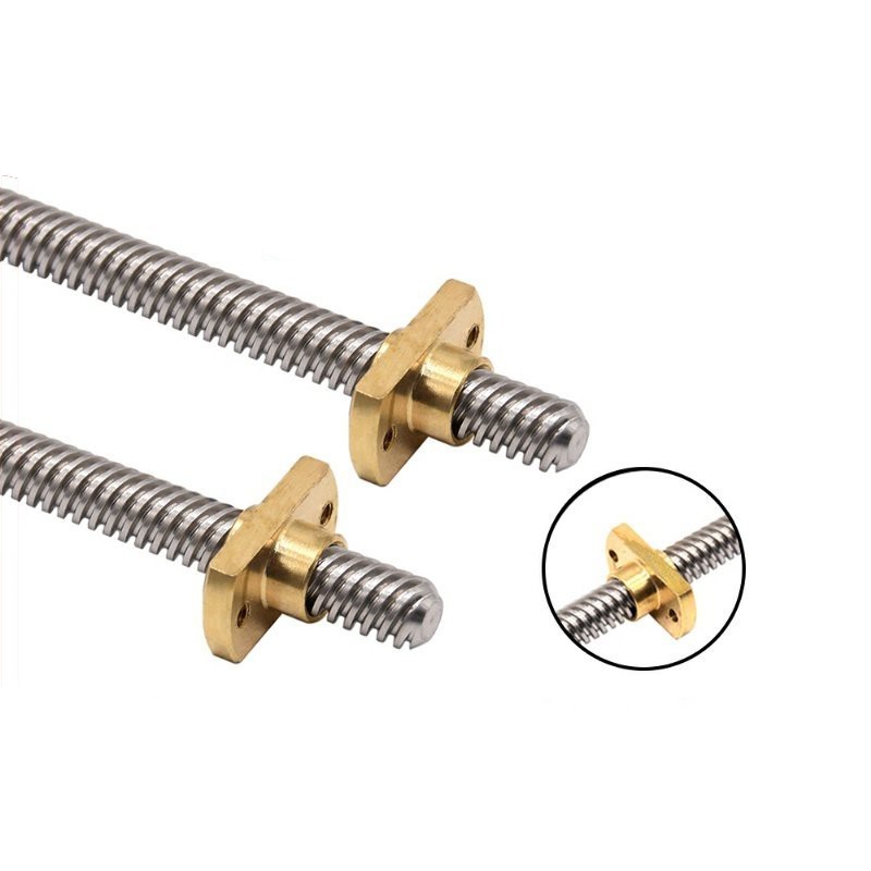 T8 T-نوع شبه منحرف الرصاص المس - مراجعة Lead Screw Stepper وسعره