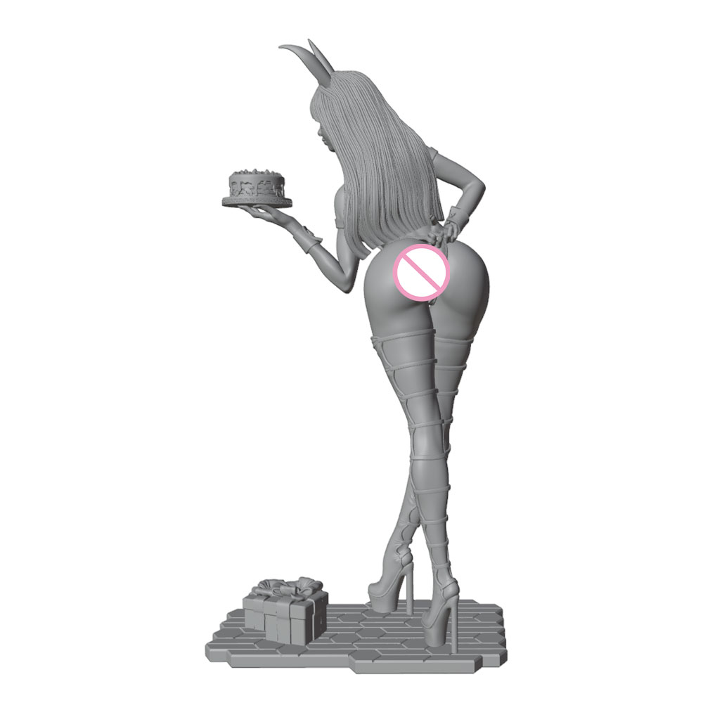 مجسم شخصية فتاة أرنب بتصميم حف - مراجعة 3D Printing Mockup وسعره