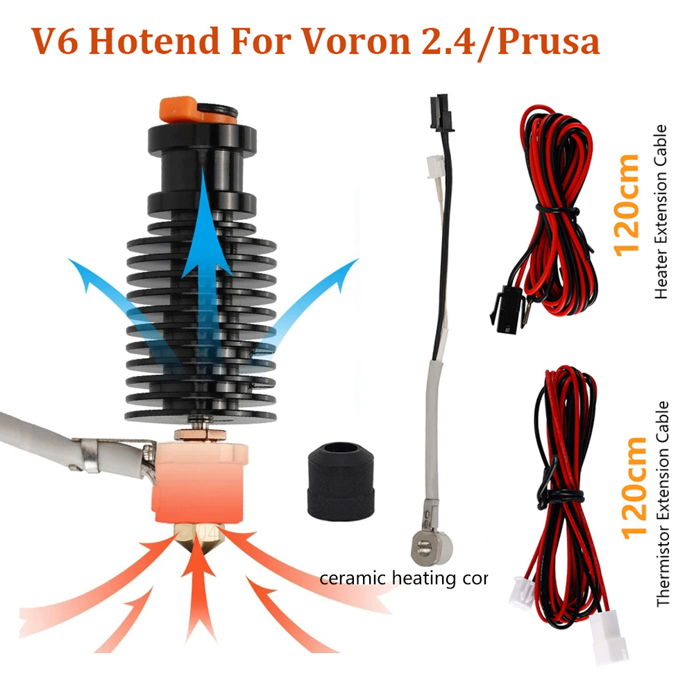 Eثلاثية الأبعاد v6 هوتيل للطاب - مراجعة 3D Printing Ender وسعره