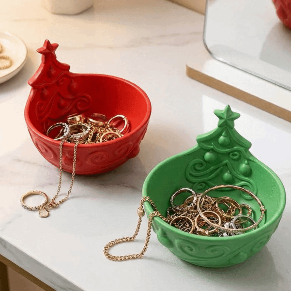 صندوق تخزين شجرة عيد الميلاد م - مراجعة 3D Printing Jewelry وسعره